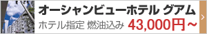 オーシャンビューホテル グアム 指定ツアー